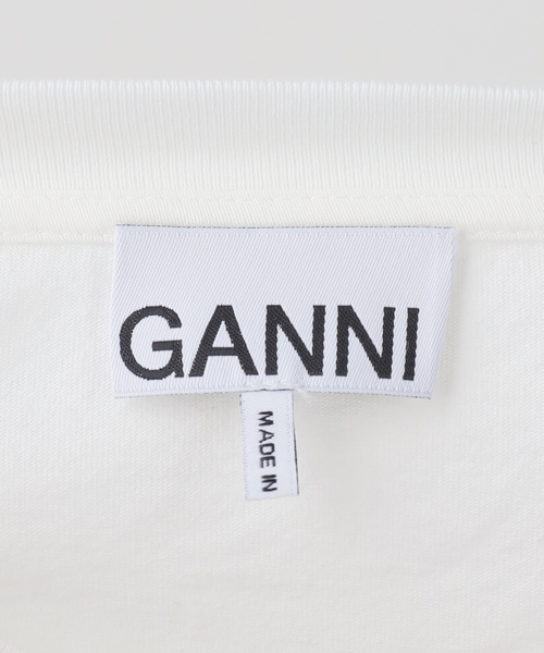 GANNI(ガニー)の「【GANNI/ガニー】Basic Cotton Jersey Baby Fit Qixi(Tシャツ/カットソー・レディース・ホワイト・SMALL)」の8枚目の写真