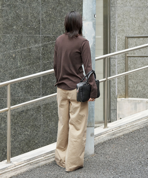 JOURNAL STANDARD(ジャーナルスタンダード)の「《追加2》SHEER SKIN シャツ(Tシャツ/カットソー・レディース・ネイビー/グレー/ブラウン・FREE)」の13枚目の写真