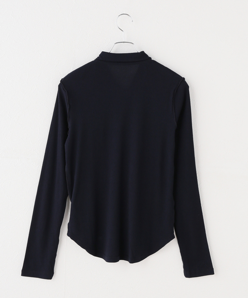 JOURNAL STANDARD(ジャーナルスタンダード)の「《追加2》SHEER SKIN シャツ(Tシャツ/カットソー・レディース・ネイビー/グレー/ブラウン・FREE)」の14枚目の写真