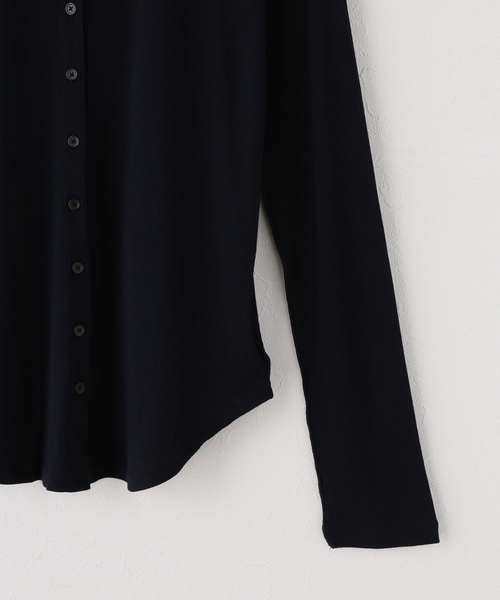 JOURNAL STANDARD(ジャーナルスタンダード)の「《追加2》SHEER SKIN シャツ(Tシャツ/カットソー・レディース・ネイビー/グレー/ブラウン・FREE)」の15枚目の写真