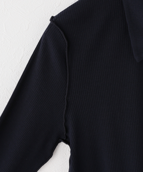 JOURNAL STANDARD(ジャーナルスタンダード)の「《追加2》SHEER SKIN シャツ(Tシャツ/カットソー・レディース・ネイビー/グレー/ブラウン・FREE)」の16枚目の写真