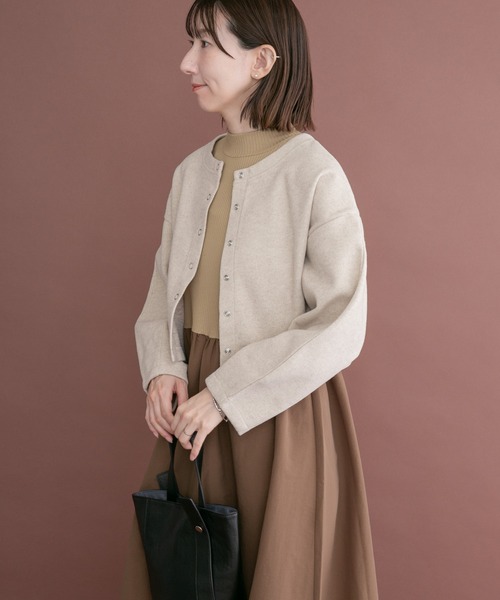 ITEMS URBANRESEARCH(アイテムズ アーバンリサーチ)の「マルチWAYセットワンピース(ワンピース・レディース・マスタード/ライトベージュ/チャコールグレー・FREE)」の6枚目の写真