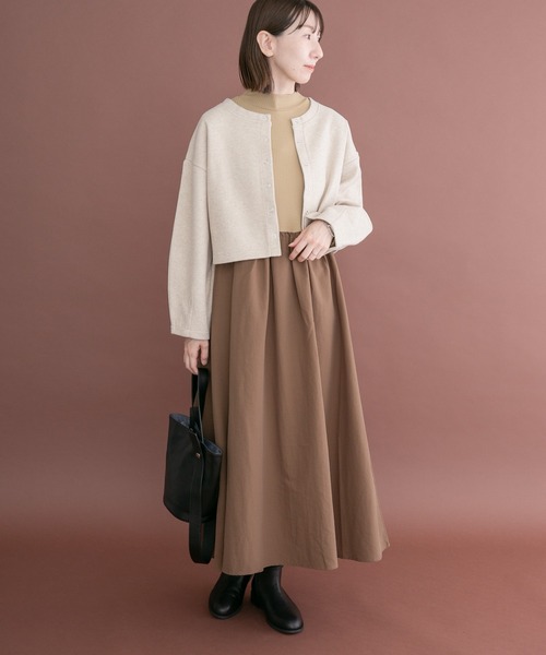 ITEMS URBANRESEARCH(アイテムズ アーバンリサーチ)の「マルチWAYセットワンピース(ワンピース・レディース・マスタード/ライトベージュ/チャコールグレー・FREE)」の8枚目の写真