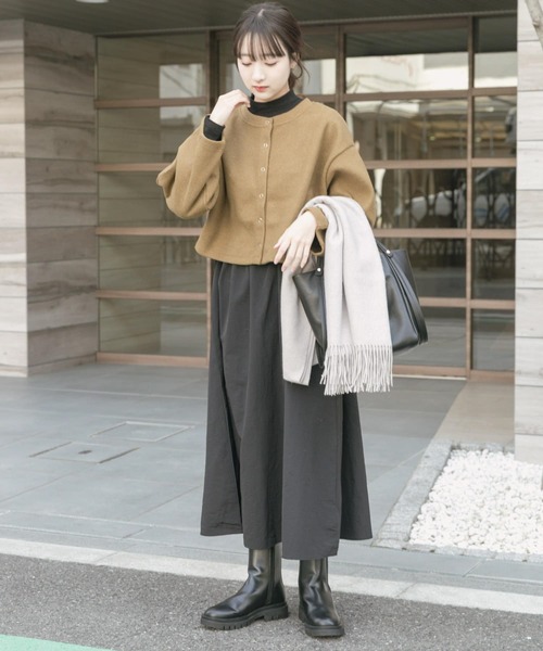 ITEMS URBANRESEARCH(アイテムズ アーバンリサーチ)の「マルチWAYセットワンピース(ワンピース・レディース・マスタード/ライトベージュ/チャコールグレー・FREE)」の14枚目の写真
