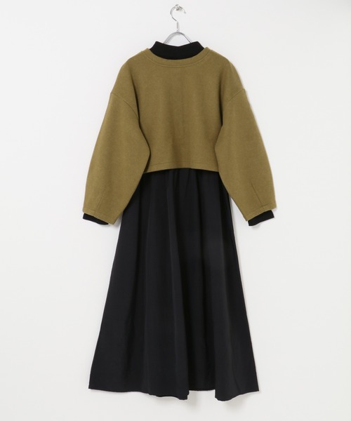 ITEMS URBANRESEARCH(アイテムズ アーバンリサーチ)の「マルチWAYセットワンピース(ワンピース・レディース・マスタード/ライトベージュ/チャコールグレー・FREE)」の21枚目の写真