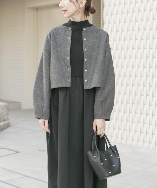 ITEMS URBANRESEARCH(アイテムズ アーバンリサーチ)の「マルチWAYセットワンピース(ワンピース・レディース・マスタード/ライトベージュ/チャコールグレー・FREE)」の15枚目の写真