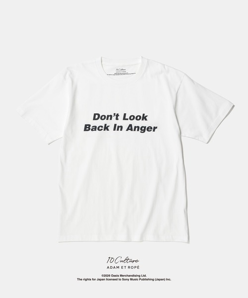 ADAM ET ROPE'(アダムエロペ)の「【oasis 10Culture / ADAM ET ROPE'】Stop The Clocks T-SH -WHITE(Tシャツ/カットソー・メンズ・キナリ/チャコールグレー/ホワイト系その他/ブラック系その他2/ホワイト/グレー/スミクロ/ホワイト系その他5/ライトグレー/オフホワイト/ホワイト系その他6/ダークブラウン/ホワイト系その他3/ブラック系その他/ホワイト系その他7/ホワイト系その他2/グレー系その他/ブラック/ホワイト系その他4/ブラック系その他3・M/L/XL)」の2枚目の写真