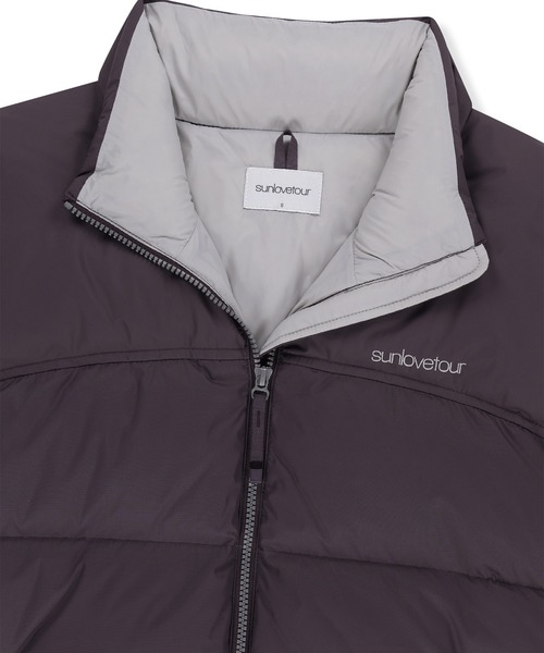 sunlovetour(サンラブツアー)の「AllDay Down Jacket(ダウンジャケット/コート・レディース・チャコール/パープル/ストーン/マルチ/ブラック・L/M/S)」の7枚目の写真