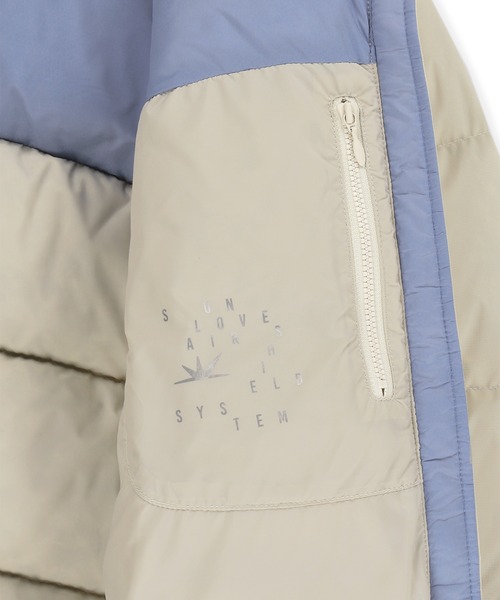 sunlovetour(サンラブツアー)の「AllDay Down Jacket(ダウンジャケット/コート・レディース・チャコール/パープル/ストーン/マルチ/ブラック・L/M/S)」の19枚目の写真