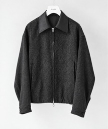 【STUDIOUS】Leather collar Balloon Blouson