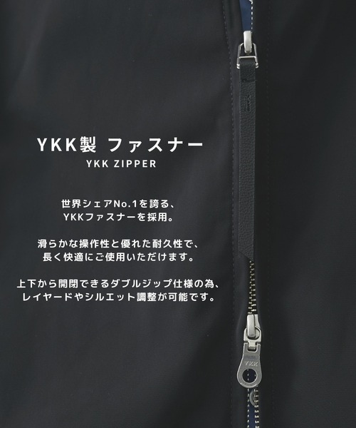 STUDIOUS(ステュディオス)の「【STUDIOUS】Leather collar Balloon Blouson(ブルゾン・メンズ・ホワイト/ブラック/ダークブラウン/マルチ・1/2/3)」の7枚目の写真