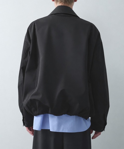 STUDIOUS(ステュディオス)の「【STUDIOUS】Leather collar Balloon Blouson(ブルゾン・メンズ・ホワイト/ブラック/ダークブラウン/マルチ・1/2/3)」の22枚目の写真