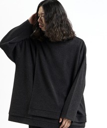 NO ID.（ノーアイディ）の「【NO ID.】Layered Turtleneck Pullover / レイヤード タートルネック プルオーバー（Tシャツ/カットソー）」