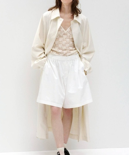 TODAYFUL（トゥデイフル）の「【TODAYFUL/トゥデイフル】Shrink Lace Tanktop/シュリンクレースタンクトップ（タンクトップ・レディース・キナリ/ブラック・FREE）」の7枚目の写真