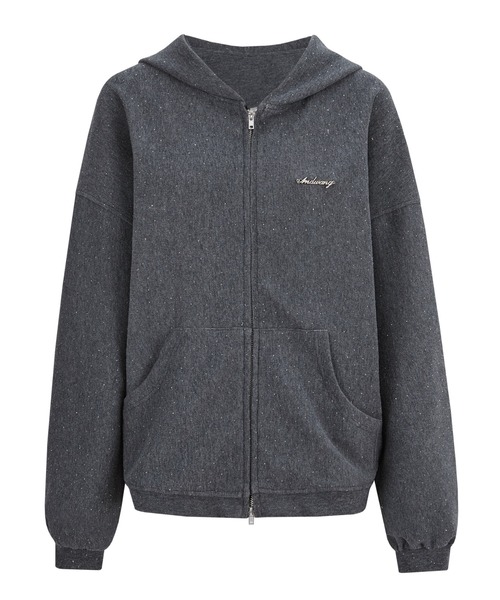kirakira suger zip up（パーカー）｜andwang（アンドワン）の