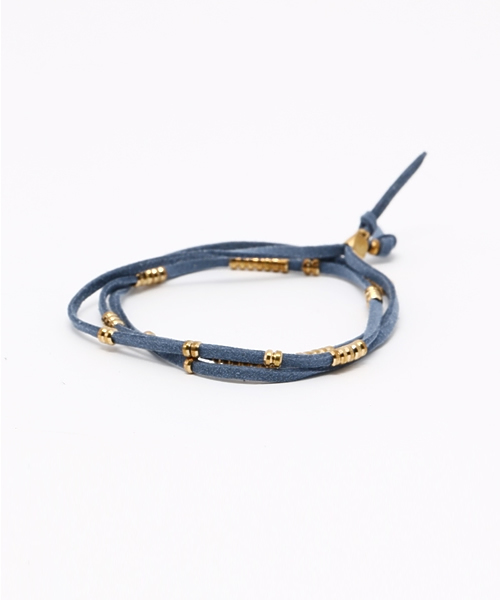 URBAN RESEARCH（アーバンリサーチ）の「Serefina BRACELET（ブレスレット・レディース・ブルー系その他/ベージュ系その他/ブラウン/ブラック/ブラウン系その他/グレー・ONE）」の6枚目の写真
