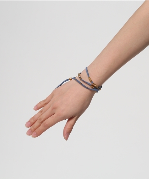 URBAN RESEARCH（アーバンリサーチ）の「Serefina BRACELET（ブレスレット・レディース・ブルー系その他/ベージュ系その他/ブラウン/ブラック/ブラウン系その他/グレー・ONE）」の9枚目の写真