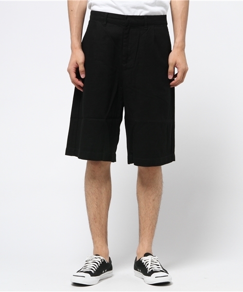 WEGO(ウィゴー)の「WEGO/綿麻ワイドショーツ(その他パンツ・メンズ・ベージュ/カーキ/ブラック・LARGE/MEDIUM)」の6枚目の写真