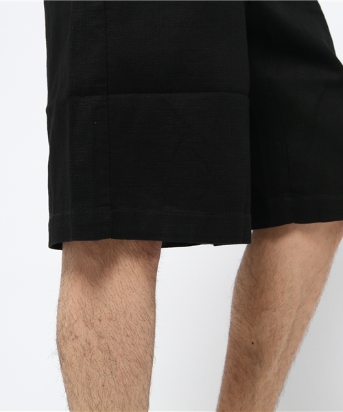 WEGO(ウィゴー)の「WEGO/綿麻ワイドショーツ(その他パンツ・メンズ・ベージュ/カーキ/ブラック・LARGE/MEDIUM)」の10枚目の写真