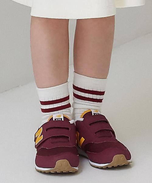 NEW BALANCE(ニューバランス)の「【NEW BALANCE(ニューバランス)】K620 14cm-21.5cm◆(スニーカー・キッズ・ワイン/ターコイズブルー/コバルトブルー・14cm/14.5㎝/15cm/15.5cm/16cm/16.5cm/17cm/17.5cm/18cm/18.5cm/19cm/19.5cm/20cm/20.5cm/21cm/21.5㎝)」の3枚目の写真