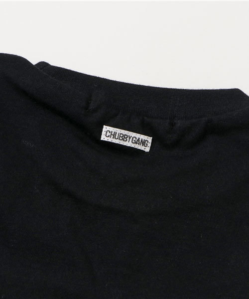 CHUBBYGANG（チャビーギャング）の「フレアデザインロングＴシャツ（Tシャツ/カットソー・キッズ・ホワイト/ライトグレー/ブラック・150/120/110/130/160/140/100）」の8枚目の写真