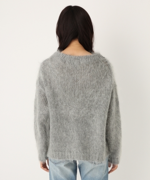 A part by(アパートバイ)の「【CLASSY11月号掲載】3GモヘヤコンPO 734346 (ニット/セーター・レディース・グレー/ブルー/グリーン・FREE)」の6枚目の写真