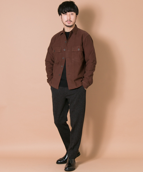 URBAN RESEARCH（アーバンリサーチ）の「UR BrushMilitaryL/S Shirts（シャツ/ブラウス・メンズ・ブラウン/ボルドー/カーキ/ブラック・MEDIUM/LARGE）」の9枚目の写真