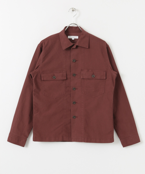 URBAN RESEARCH（アーバンリサーチ）の「UR BrushMilitaryL/S Shirts（シャツ/ブラウス・メンズ・ブラウン/ボルドー/カーキ/ブラック・MEDIUM/LARGE）」の22枚目の写真