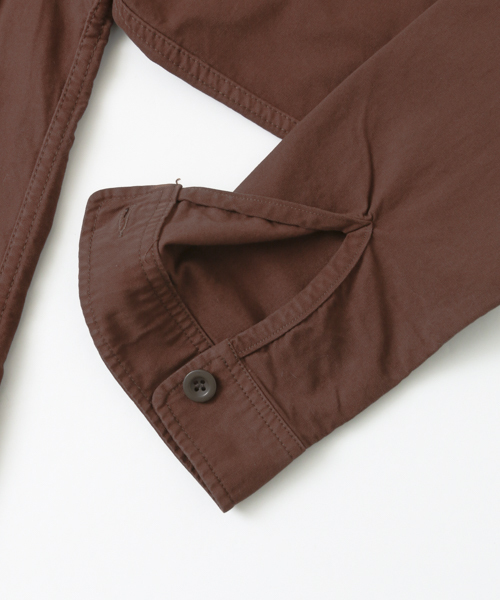 URBAN RESEARCH（アーバンリサーチ）の「UR BrushMilitaryL/S Shirts（シャツ/ブラウス・メンズ・ブラウン/ボルドー/カーキ/ブラック・MEDIUM/LARGE）」の13枚目の写真