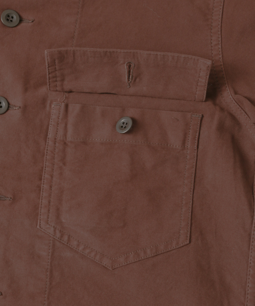 URBAN RESEARCH（アーバンリサーチ）の「UR BrushMilitaryL/S Shirts（シャツ/ブラウス・メンズ・ブラウン/ボルドー/カーキ/ブラック・MEDIUM/LARGE）」の15枚目の写真