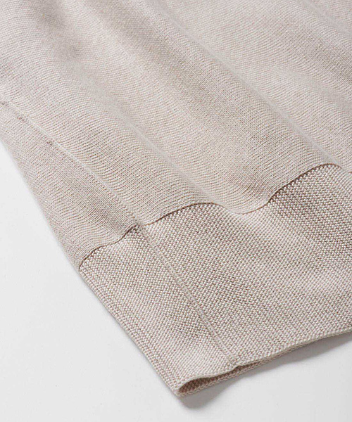 IEDIT（イディット）の「ＩＥＤＩＴ　ｍａｄｅ　ｉｎ　Ｊａｐａｎ　やわらかな肌ざわり　カシミヤ混のホールガーメントニット　（ニット/セーター・レディース・キャメル/ベージュ・LARGE/SMALL/MEDIUM/XX-LARGE/X-LARGE）」の8枚目の写真