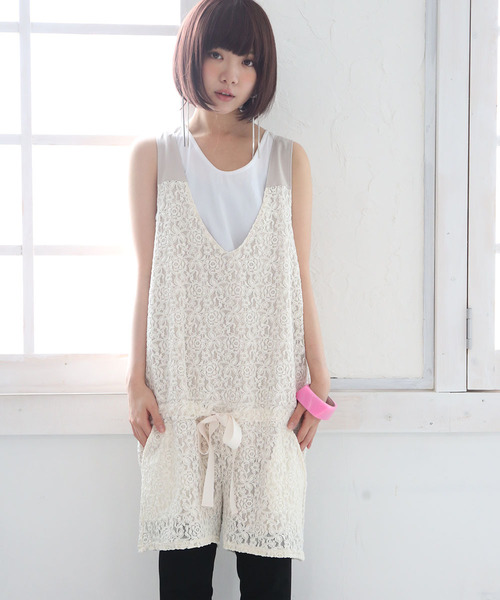 Osharewalker オシャレウォーカー の 女の子の憧れ 総刺繍レース