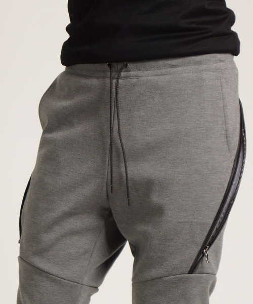 SHELLAC（シェラック）の「ストレッチポンチ　ジョガーパンツ（その他パンツ・メンズ・ブラック/グレー・44/46/48）」の4枚目の写真