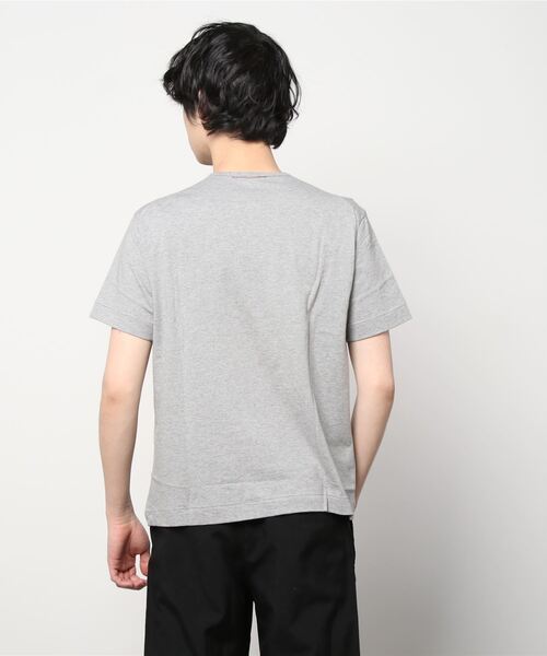 Lovege(ロベージ)の「Lovege-S/S POCKET TEE オーガニックコットン ポケット付き Tシャツ(Tシャツ/カットソー・メンズ・ネイビー/スミクロ/グリーン系その他/ヘザーグレー/レモンイエロー/レッド系その他・3/2)」の8枚目の写真