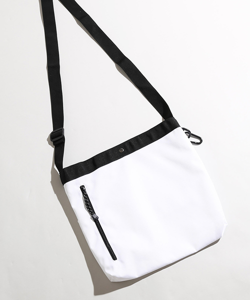 WEGO（ウィゴー）の「WEGO/ファンクショナルサコッシュ（ショルダーバッグ・メンズ・ネイビー/ブラック/杢グレー/ホワイト/オレンジ・FREE）」の12枚目の写真