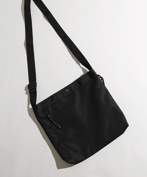 WEGO（ウィゴー）の「WEGO/ファンクショナルサコッシュ（ショルダーバッグ・メンズ・ネイビー/ブラック/杢グレー/ホワイト/オレンジ・FREE）」の13枚目の写真