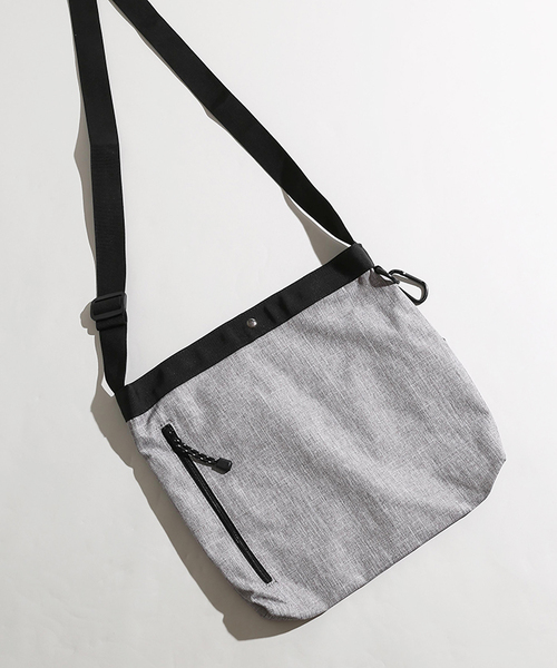 WEGO（ウィゴー）の「WEGO/ファンクショナルサコッシュ（ショルダーバッグ・メンズ・ネイビー/ブラック/杢グレー/ホワイト/オレンジ・FREE）」の14枚目の写真