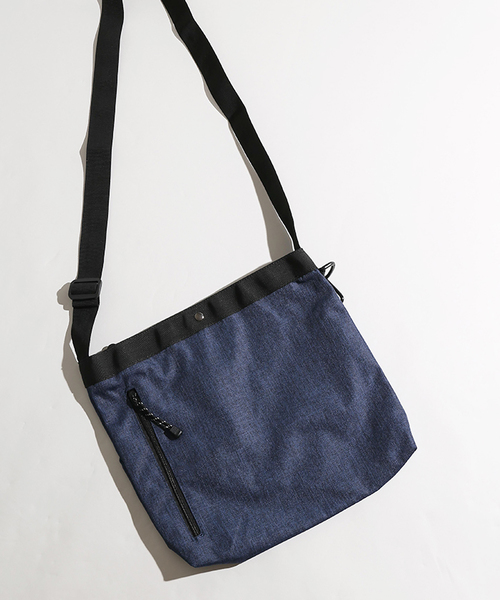 WEGO（ウィゴー）の「WEGO/ファンクショナルサコッシュ（ショルダーバッグ・メンズ・ネイビー/ブラック/杢グレー/ホワイト/オレンジ・FREE）」の15枚目の写真