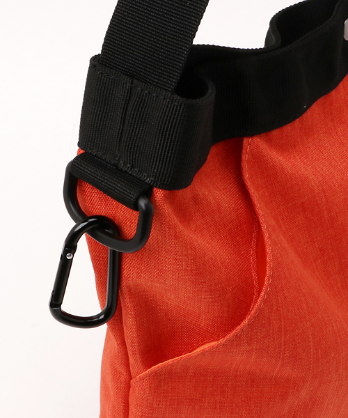 WEGO（ウィゴー）の「WEGO/ファンクショナルサコッシュ（ショルダーバッグ・メンズ・ネイビー/ブラック/杢グレー/ホワイト/オレンジ・FREE）」の8枚目の写真