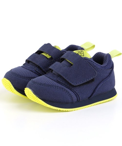 BREEZE（ブリーズ）の「ソール切替ベルクロスニーカー（スニーカー・キッズ・キナリ/ネイビー/エメラルド/グレー・14.5/13.5/15 /16/14/17/19/13/18）」の4枚目の写真