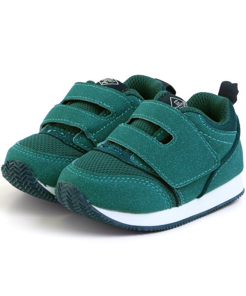 BREEZE（ブリーズ）の「ソール切替ベルクロスニーカー（スニーカー・キッズ・キナリ/ネイビー/エメラルド/グレー・14.5/13.5/15 /16/14/17/19/13/18）」の3枚目の写真