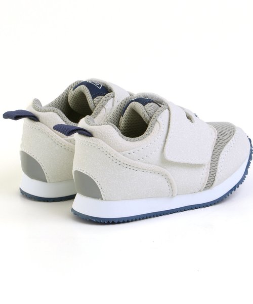 BREEZE（ブリーズ）の「ソール切替ベルクロスニーカー（スニーカー・キッズ・キナリ/ネイビー/エメラルド/グレー・14.5/13.5/15 /16/14/17/19/13/18）」の12枚目の写真