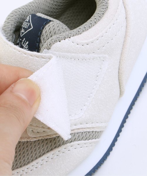 BREEZE（ブリーズ）の「ソール切替ベルクロスニーカー（スニーカー・キッズ・キナリ/ネイビー/エメラルド/グレー・14.5/13.5/15 /16/14/17/19/13/18）」の19枚目の写真