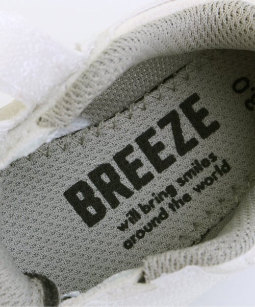 BREEZE（ブリーズ）の「ソール切替ベルクロスニーカー（スニーカー・キッズ・キナリ/ネイビー/エメラルド/グレー・14.5/13.5/15 /16/14/17/19/13/18）」の21枚目の写真