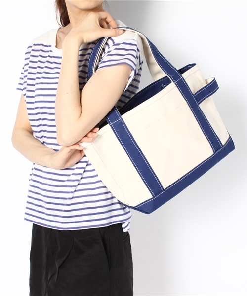 SHIPS for women（シップスフォーウィメン）の「TEMBEA:トートバッグ S（ハンドバッグ・レディース・ネイビー・ONE SIZE）」の9枚目の写真