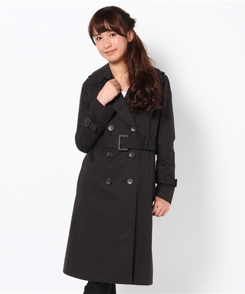 UNITED ARROWS(ユナイテッドアローズ)の「○UAB C ギャバ トレンチ コート◆(トレンチコート・レディース・ベージュ/ネイビー・34/36/38/40)」の16枚目の写真