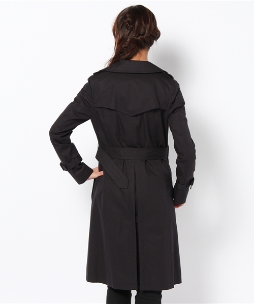 UNITED ARROWS(ユナイテッドアローズ)の「○UAB C ギャバ トレンチ コート◆(トレンチコート・レディース・ベージュ/ネイビー・34/36/38/40)」の4枚目の写真