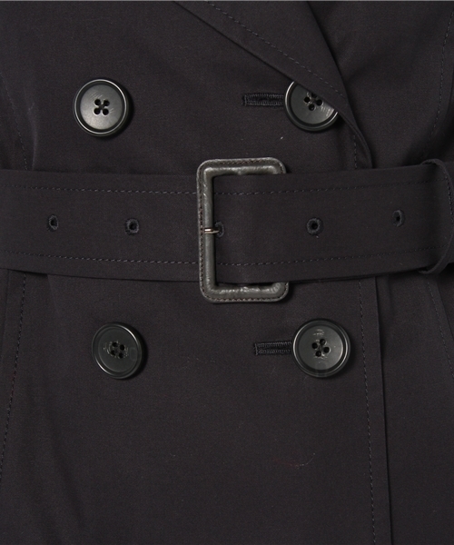 UNITED ARROWS(ユナイテッドアローズ)の「○UAB C ギャバ トレンチ コート◆(トレンチコート・レディース・ベージュ/ネイビー・34/36/38/40)」の9枚目の写真