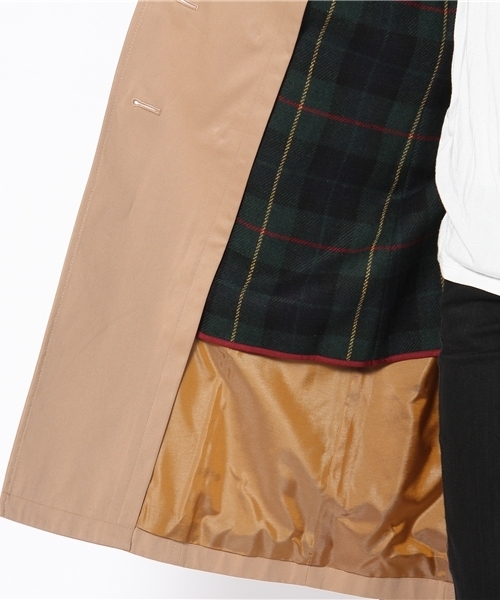 UNITED ARROWS(ユナイテッドアローズ)の「○UAB C ギャバ トレンチ コート◆(トレンチコート・レディース・ベージュ/ネイビー・34/36/38/40)」の10枚目の写真