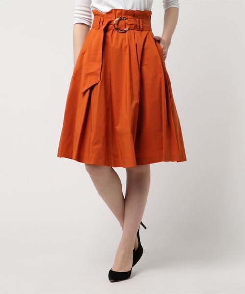 31 Sons De Mode トランテアン ソン ドゥ モード の ベルト付きタイプライタースカート スカート Wear